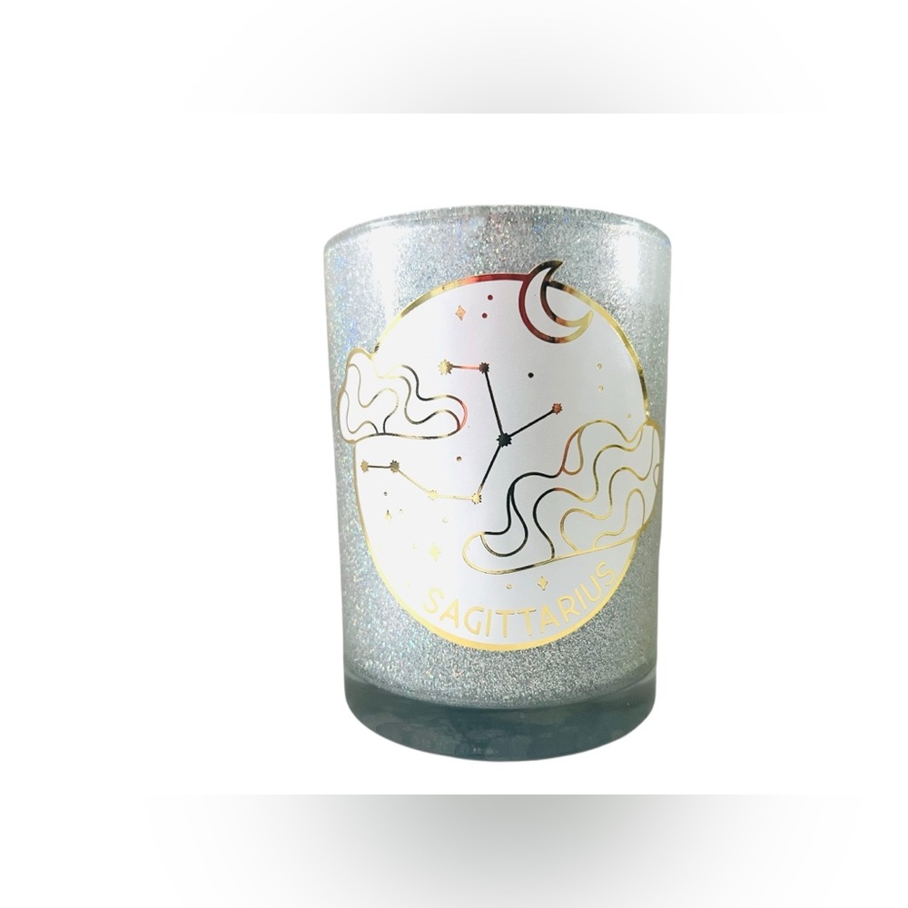 Sonoma Celestial Glitter Candle (Sagittarius) - wooden wick